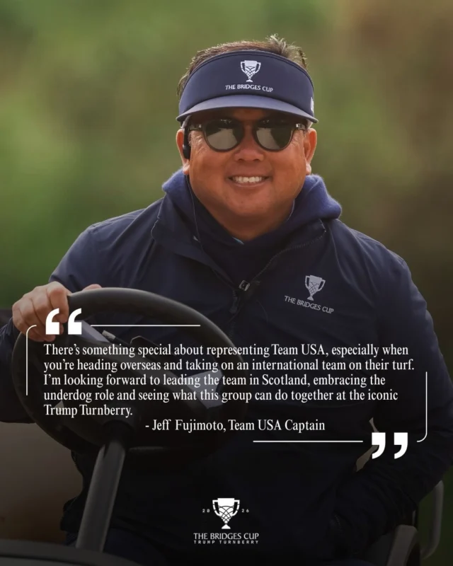 Team USA looks ahead to Trump Turnberry and what it means to represent the red, white and blue at The Bridges Cup 2026. 

#thebridgescup
