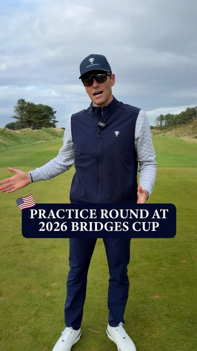 Looking good, feeling fresh, thanks to @holdernessbourne 🔥

@dj_lantz11 shows off Team USA’s Practice Round outfit @trumpturnberryscotland.