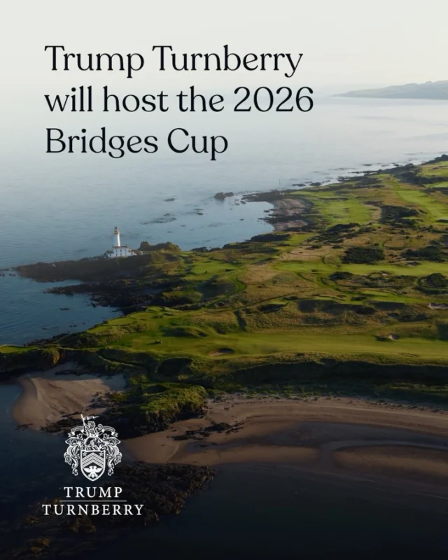A new chapter in team golf history. 
The 2026 Bridges Cup tees off tomorrow @trumpturnberryscotland. 

#TheBridgesCup