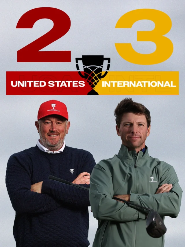 Team International leads 3-2 after Session One at #TheBridgesCup