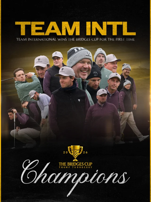 TEAM INTERNATIONAL WINS THE 2026 BRIDGES CUP @trumpturnberryscotland 🏆 

JACOB AUSTIN
JONATHAN BALE
COLM CAMPBELL
ANGUS CARRICK
ANDREW DAVIDSON
GAVIN DEAR
DAN FACCINI
CALUM HILL
JOSH JAMIESON
LUKAS MICHEL
CAOLAN RAFFERTY
JAMES WHITE
SIMON HOLT, CAPTAIN
DARRAGH COGHLAN, VICE CAPTAIN
COLIN LOVEDAY, VICE CAPTAIN